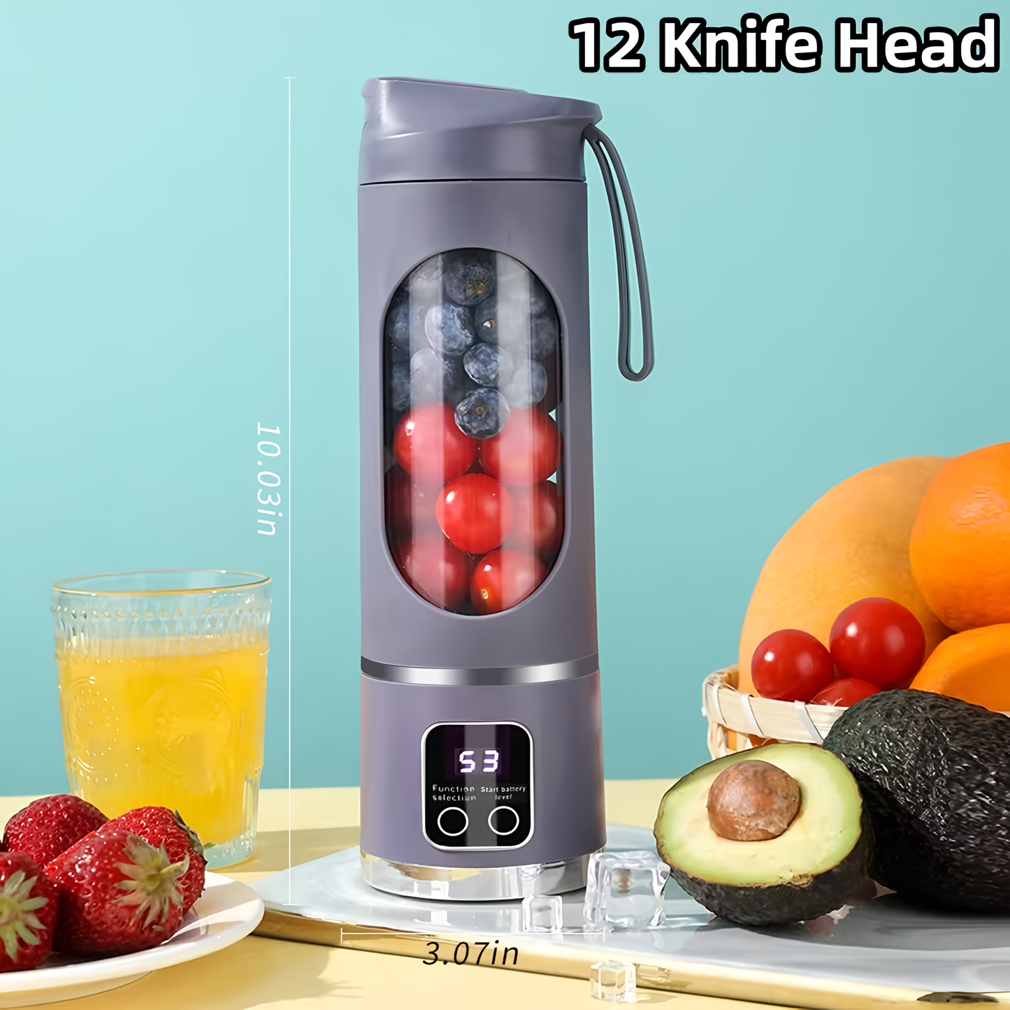 8 & 12 Blade Portable Blender
