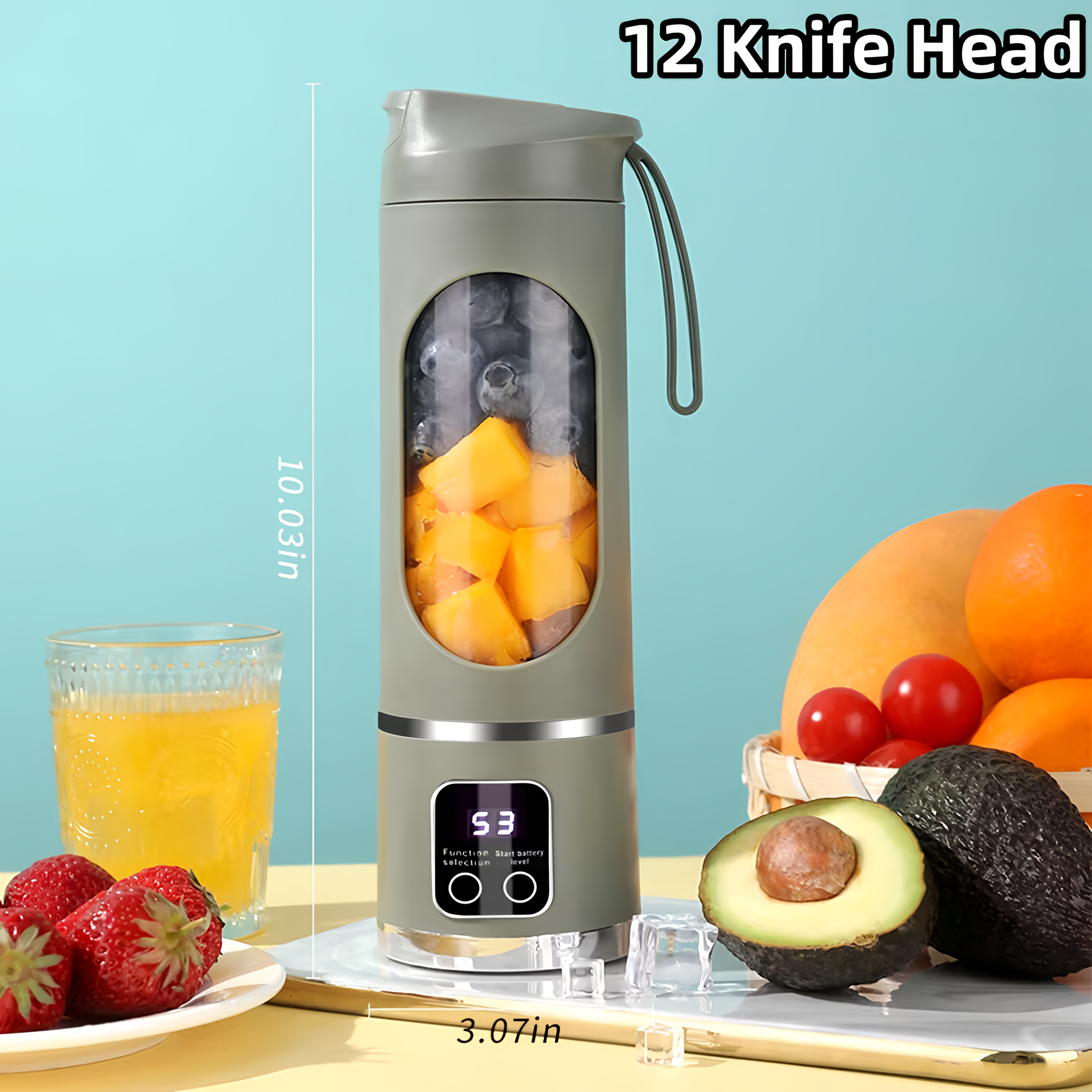 8 & 12 Blade Portable Blender