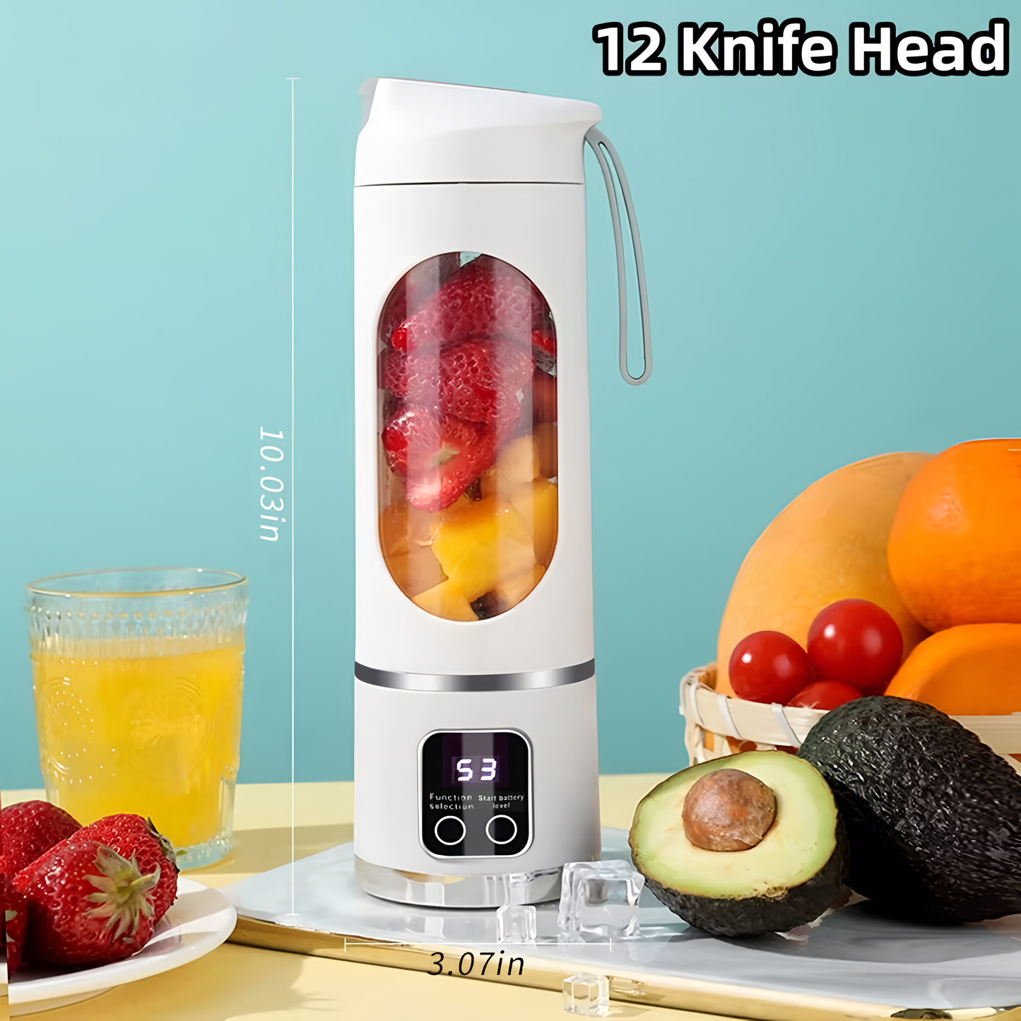 8 & 12 Blade Portable Blender